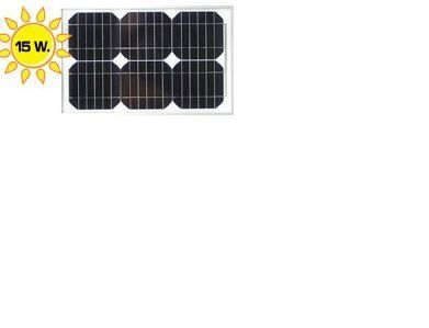 Placa Solar de 15 W, para pastores eléctricos