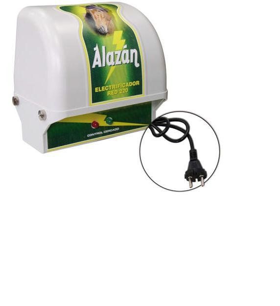 Pastor Mod. ALAZAN,  para cercas eléctricas a red 220 V