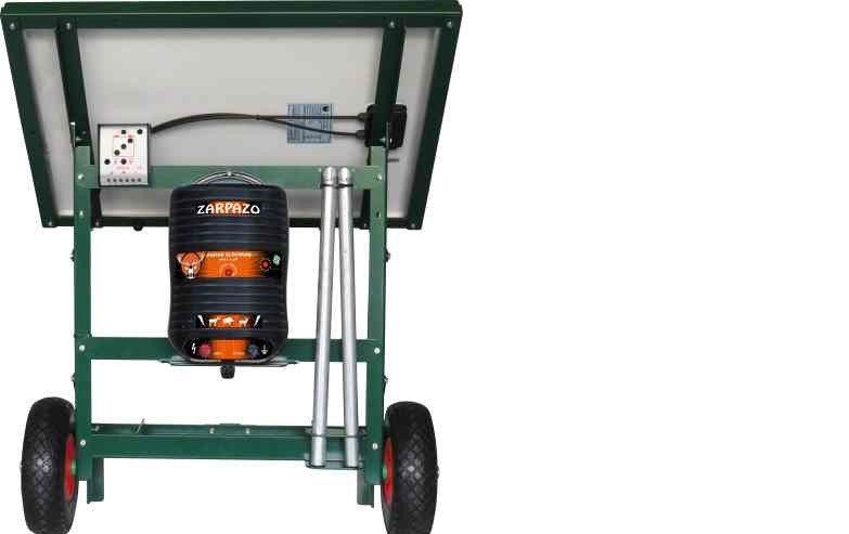 PASTOR ZARPAZO 12 V   MÓVIL SOLAR DE 50 W