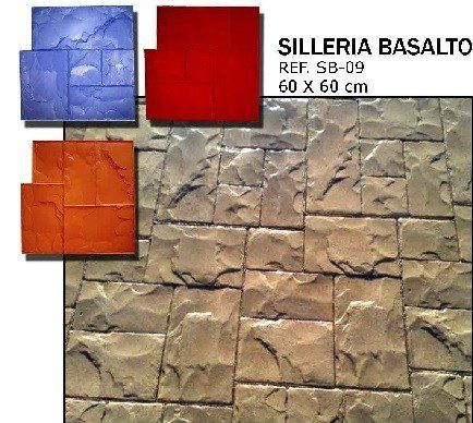 Molde IBEMOL, modelo SILLERÍA BASALTO