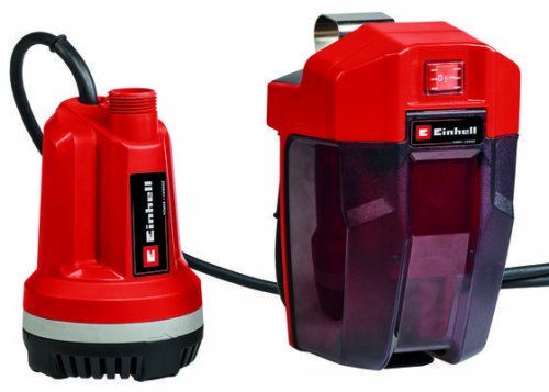 Bomba sumergible de aguas limpias, GE PP 18 RB con cargador y batería