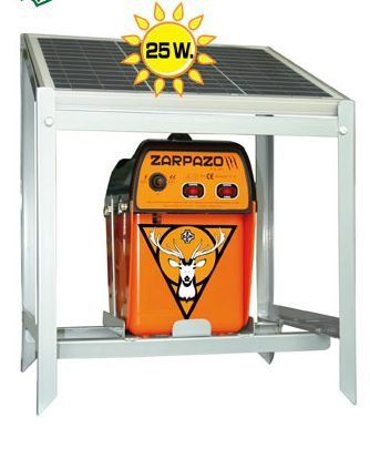 Pastor eléctrico a batería y placa solar Mod